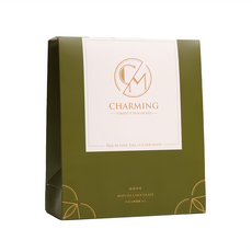 CHARMING CHOCOLATE 喬名巧克力 微甜抹茶可可 沖泡飲, 30g, 6包, 1盒