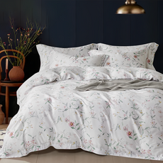 60支純天絲全鋪棉床包兩用被四件組 親膚透氣裸睡感