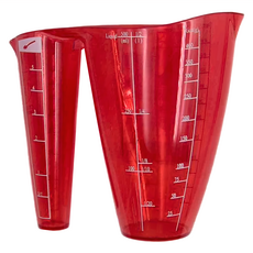 Colourworks 輕鬆看量杯 (紅色, 500ml), 1個