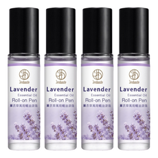 Jenduoste 珍朵絲特 薰衣草萬用精油滾珠 9mL, 4瓶