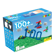 Morphun Junior Xtra 100+ 創意積木 Set (百種造型) 200pcs, 1盒, Multicolor