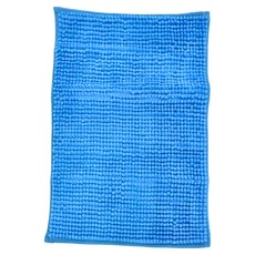 G+居家 超細纖維短毛防滑吸水地墊 天空藍, 40x60公分