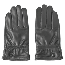 LIKEHOUSE 真皮羊皮雙指觸控螢幕男士騎車手套 XL尺寸 防風保暖