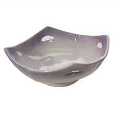 紫雲 摟空角缽 - 日本製 陶瓷 16.5cm x 7cm, 260mL, 單色, 1個