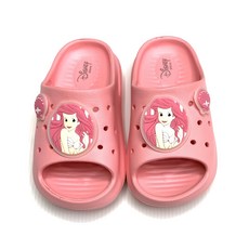 BORUI 柏睿鞋業 兒童款 不對稱造型防水洞洞拖鞋