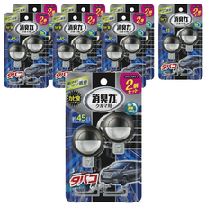 ST 雞仔牌 消臭力 車用夾式芳香劑 Set 適用於車, 除煙薄荷, 8個