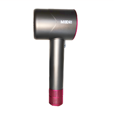 MIDORI 美多莉 高風速負離子吹風機, 6段溫控x5段風速, 30種造型模式, MDR-1420PK, 經典灰