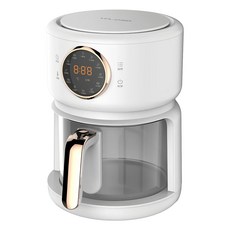 THOMSON 湯姆盛 可視玻璃氣炸鍋 TM-SAT23A, 3L大容量, 360度立體環繞加熱