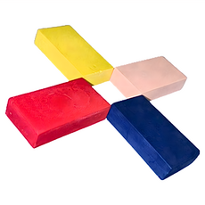 山仁 天然蜜蠟磚 2歲以上, 4色, 1組