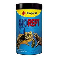 Tropical 新高蛋白烏龜成長飼料 Biorept W floating sticks, 500ml, 1罐