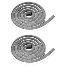 小麥購物 毛絨密封條 Y984 10m x 9 x 9mm 140g, 2捲