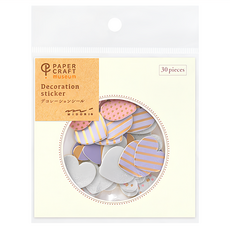 日本 MIDORI PCM裝飾貼紙 30個, 愛心, 1包