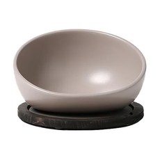 HARIO 好璃奧 INK 法鬥犬專用碗 177 x 155 x 97mm 150ml, 灰米色, 1個