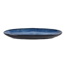 Homely Zakka 日式創意星空窯變釉陶瓷餐具 465g, 旦形盤, 1個