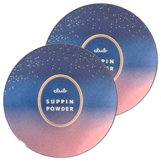 Club 素顏美肌蜜粉餅, 星空寐麗限定版, 2個