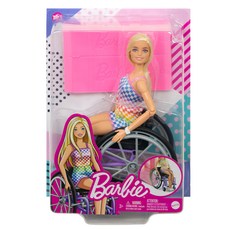 Barbie 芭比 芭比時尚達人系列 輪椅芭比 193, 1盒, 芭比娃娃 多色