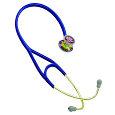 Spirit 精國 心臟科 雙面聽診器 CKS747PF 顏色隨機, 1個