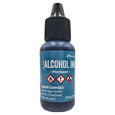 Ranger 酒精墨水-水 MONSOON / 季風深藍 RG-70214, 14ml, 1個