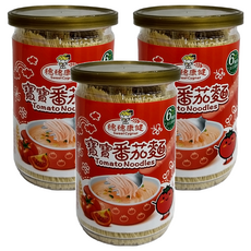 Shan Feng 三風製麵 寶寶麵 番茄口味, 200g, 3罐