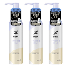 Liese 莉婕 告別毛躁順髮乳, 120ml, 3瓶
