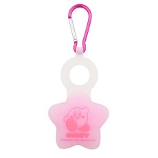 Nintendo 任天堂 卡比瓶子扣環粉 - 可愛造型 方便攜帶 適用於Nintendo Switch, 1入