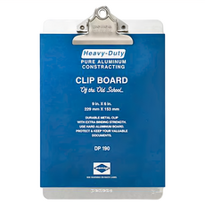 HIGHTIDE 板夾A5 重型板夾 9 英寸 x 6 英寸 (229 毫米 x 153 毫米), 鋁製, 1個