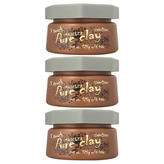 橙采 異髮族 自由創作沙龍造型髮泥 - 低光澤度, 淡香, 不油膩, 125g, 3罐