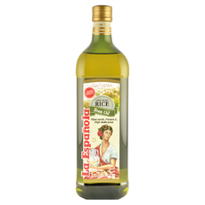 La Espanola 100%純玄米油，含糙米γ-穀維素，耐高溫，低油煙，含植物固醇，不含膽固醇, 1L, 1瓶