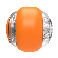 BENTOPAL 邦特普 LED智能貓咪搖滾球 P17, PC塑料 矽膠, 滌綸， 45x47x47mm, 約48g, 橘色, 1個