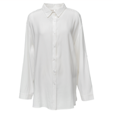 CARET 女款 捲袖雪紡襯衫