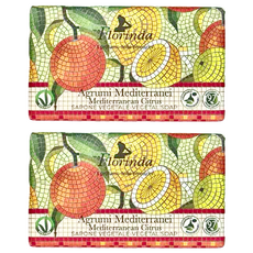 Florinda 日光甜橙香頌潤膚皂 200g, 2個