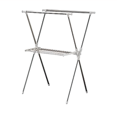 Toppuror 泰浦樂 華冠三桿式晾衣架, 銀色, 1個