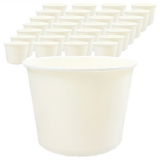 CLEAN 克林 環保無塑圓形餐盒 14x11cm｜外帶餐盒 無淋膜 防水防油 耐熱 耐冷 可微波, 1組, 50個