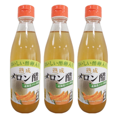 MORIBUN 森文釀造 北海道哈蜜瓜風味果醋飲料, 360ml, 3瓶