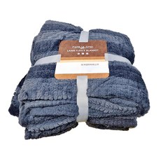 FAmILyLIFE 生活 輕奢極柔安哥拉兔絨x羊羔絨雙面複合特重保暖被毯 FL-306-5 2kg