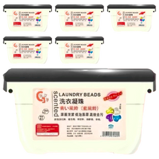 4合一洗衣凝珠套裝 每顆約10g, 30顆, 6組