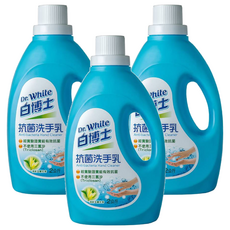 Dr.White 白博士 抗菌洗手乳 不使用三氯沙, 2kg, 3件