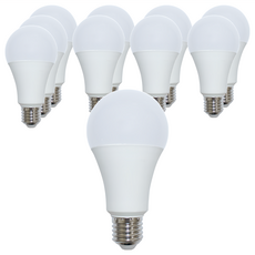 TCP 強凌 LED節能燈超亮版 16瓦 1760lm E27燈座, 晝光色, 10個