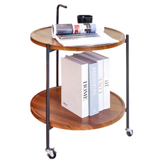 HAPPY LiFE 圓形邊角茶几, 50x50x67cm, 11689, 1個