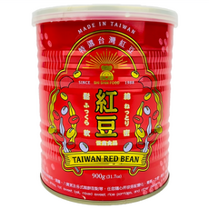 SHI SHIN 世鑫食品 特選台灣紅豆罐 900g, 1罐