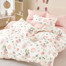 戀家小舖 精梳純棉床包枕套組