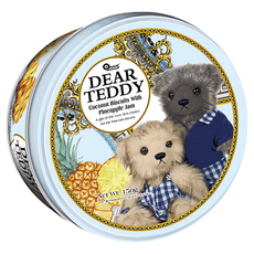 DEAR TEDDY 鳳梨味夾心餅乾, 150g, 1盒