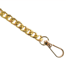 E.dot 多功能包包手機殼金屬鍊120cm 肩背配件, 1條, 金色