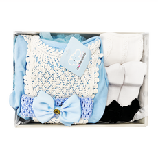 La Chamade 日安朵朵 女嬰雪紡蓬蓬裙連身衣禮盒 - 仙杜瑞拉 - 長袖, 12~18個月, 冰雪女王