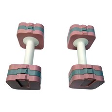 吐司 可調節啞鈴KT08 FB021 2入組, 粉/灰/粉灰, 10kg, 1組