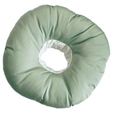 thirteen 拾參家居metsa雙色伊莉莎白寵物頭圈(松柏綠) 內徑8cm外徑22cm 寵物防舔咬頭套, S, 1個