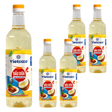 Vietcoco 東霖 烹飪烘焙專用椰子油, 1L, 5瓶