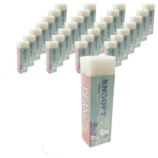 收納王妃 SNOOPY小日子 黏屑型橡擦, 淺藍色, 72個