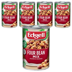 Edgell 愛德格 Four Bean Mix 綜合豆, 400公克, 240g, 5罐