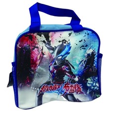 收納王妃 超人力霸王 布雷薩 側網手提袋, 1個, 深藍